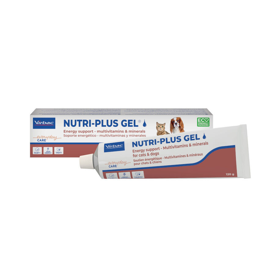 120 g Virbac Nutri-plus gel Suplemento para perros y gatos, , large indicador imagen numero 1