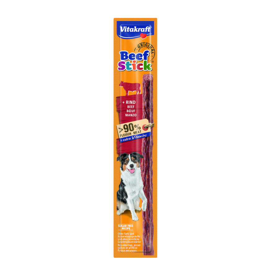 1 barrita Vitakraft Palitos Buey para perros, , large Imagen numero 1
