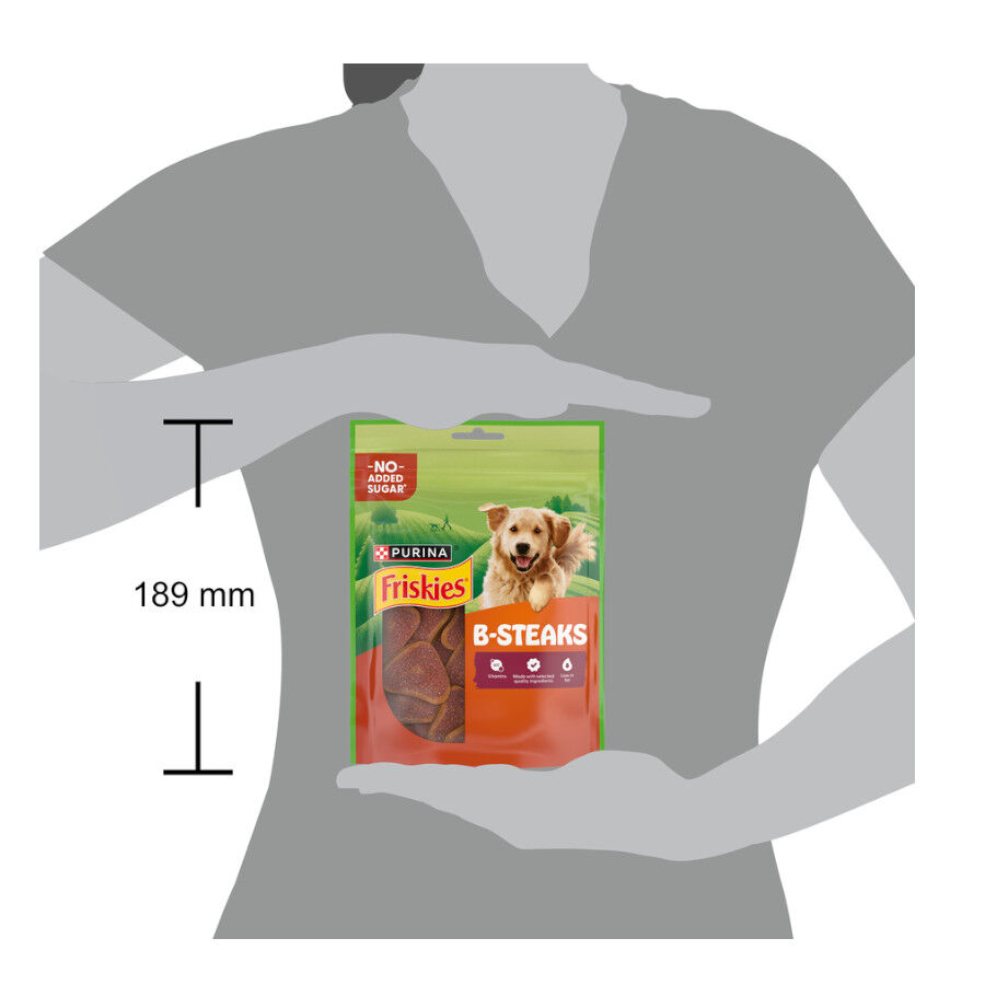 150 g Friskies Bocaditos B-Steaks para perros, , large indicador imagen numero 4
