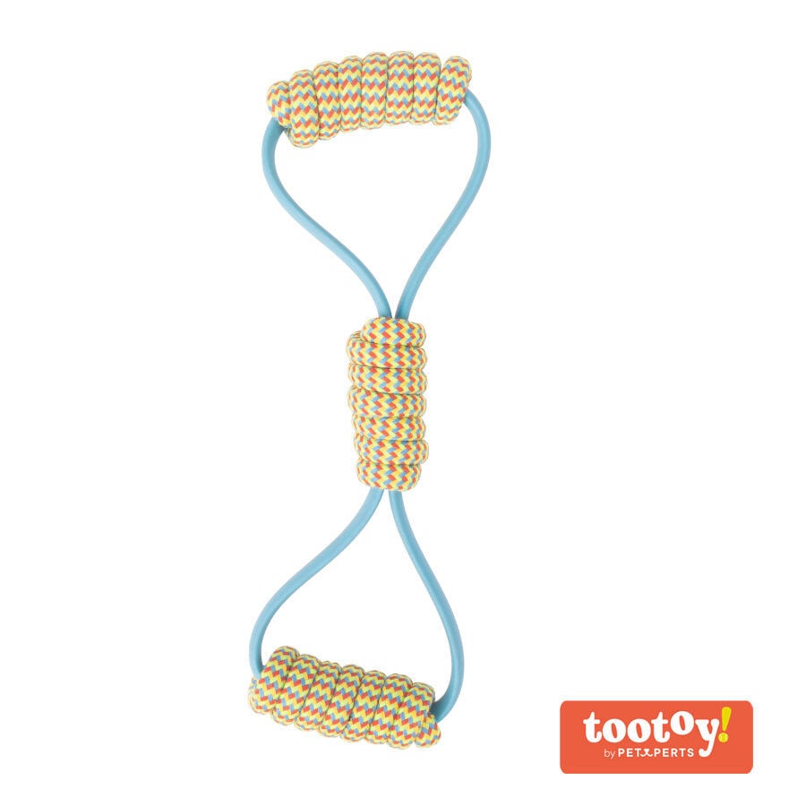 Tootoy! Pull Elastic Tugger juguete de cuerda para tirar para perros, , large indicador imagen numero 1