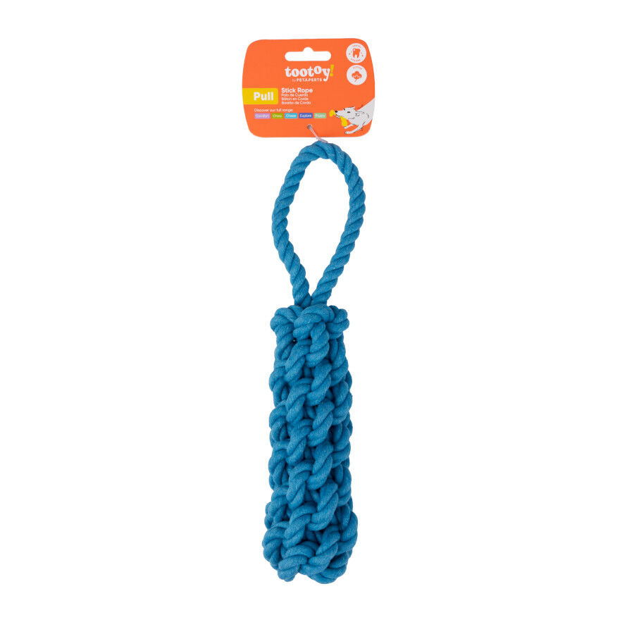 Tootoy! Mordedor de Cuerda Azul para perros, , large Imagen numero 7