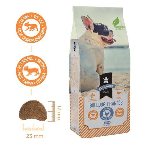 7 kg Criadores Bulldog Franc&eacute;s Pollo pienso para perros, , large Imagen numero 2