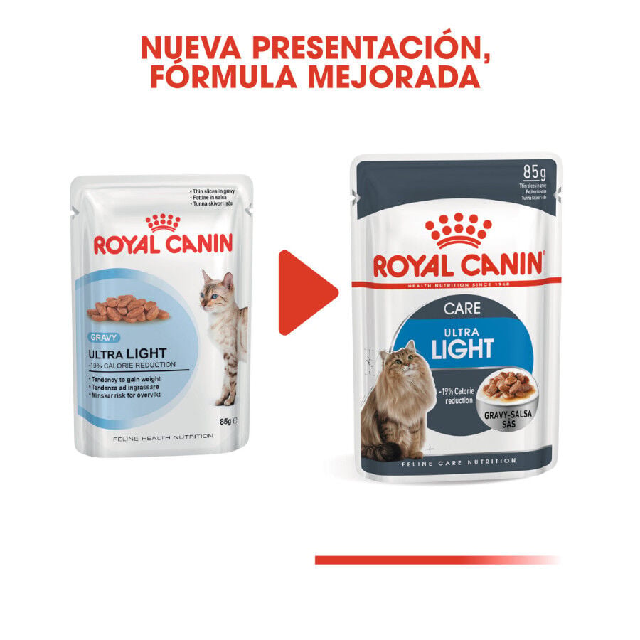 85 g Royal Canin Ultra Light sobres para gatos, , large Imagen numero 3