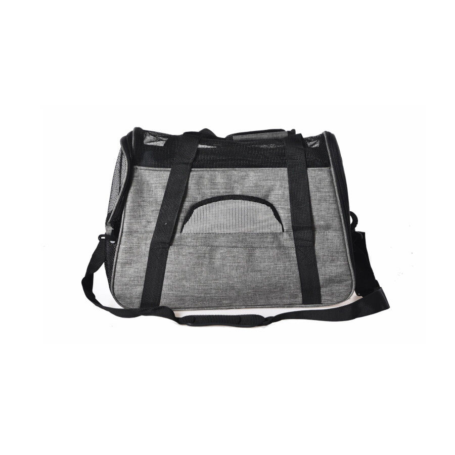 TK Pet Bolso Transport&iacute;n Gris para perros, , large indicador imagen numero 2