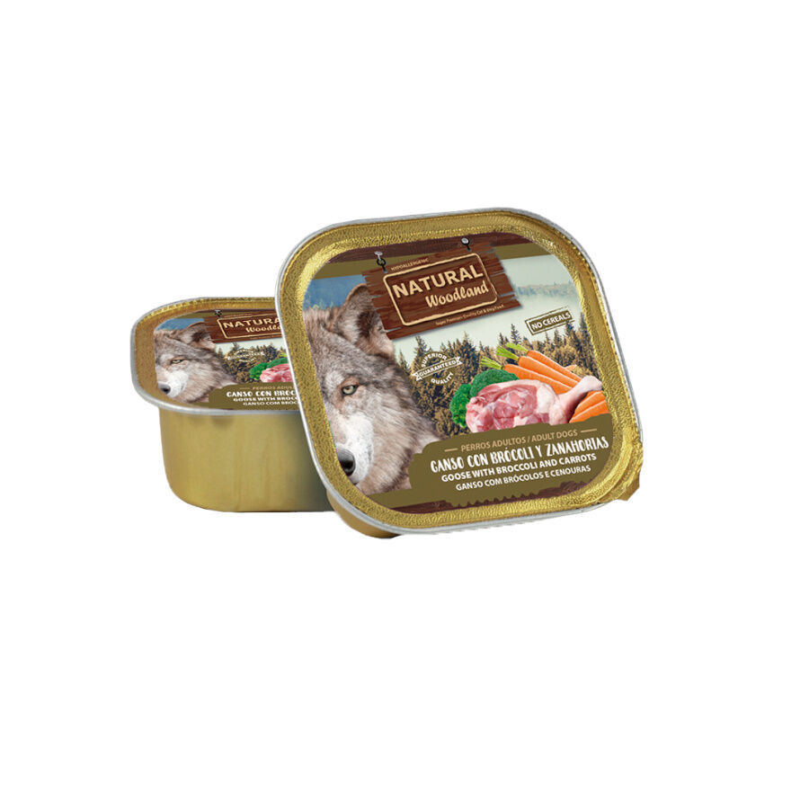 400 g Natural Greatness Ganso con Brocoli y Zanahoria lata para perros, , large Imagen numero 1