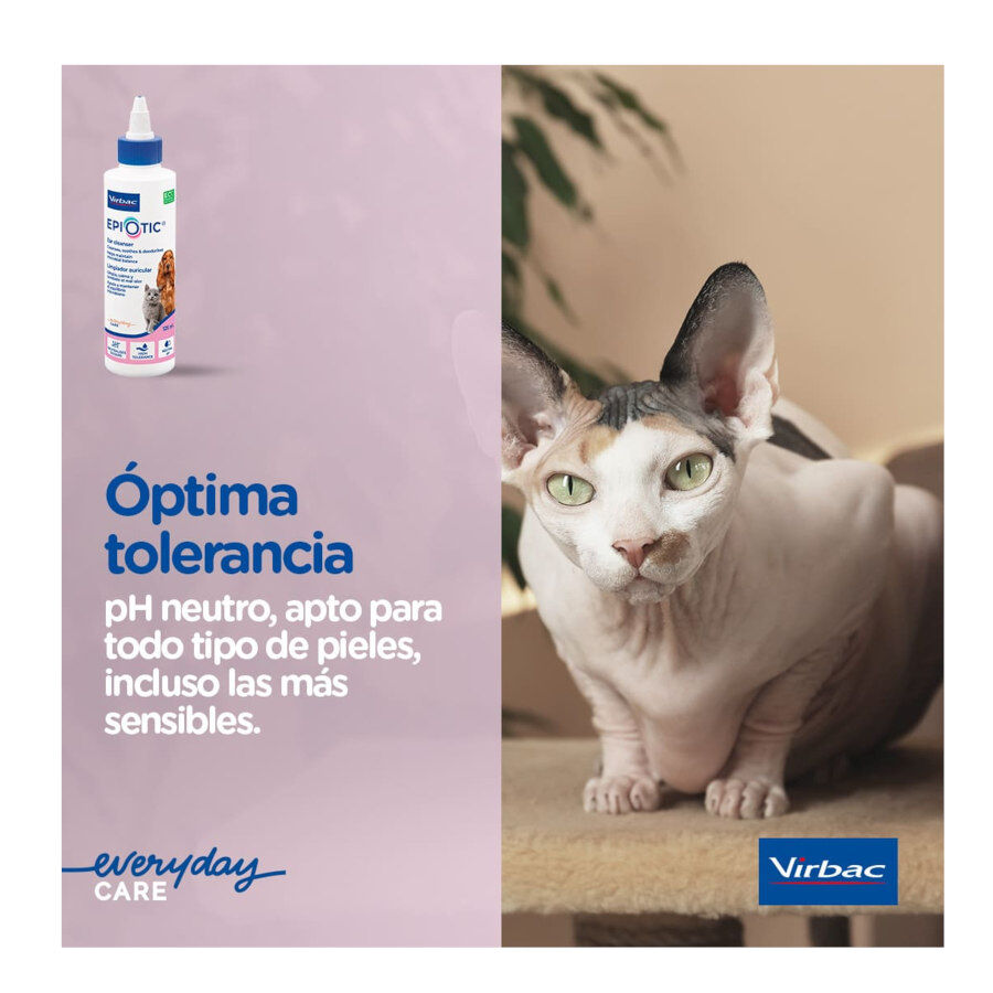 Virbac EpiOtic Limpiador de O&iacute;dos para perros y gatos, , large indicador imagen numero 6