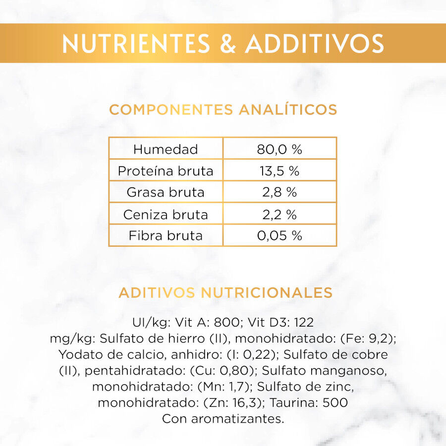 85 g Gourmet Gold Delicias Suculentas Pollo en Salsa lata para gatos, , large indicador imagen numero 6