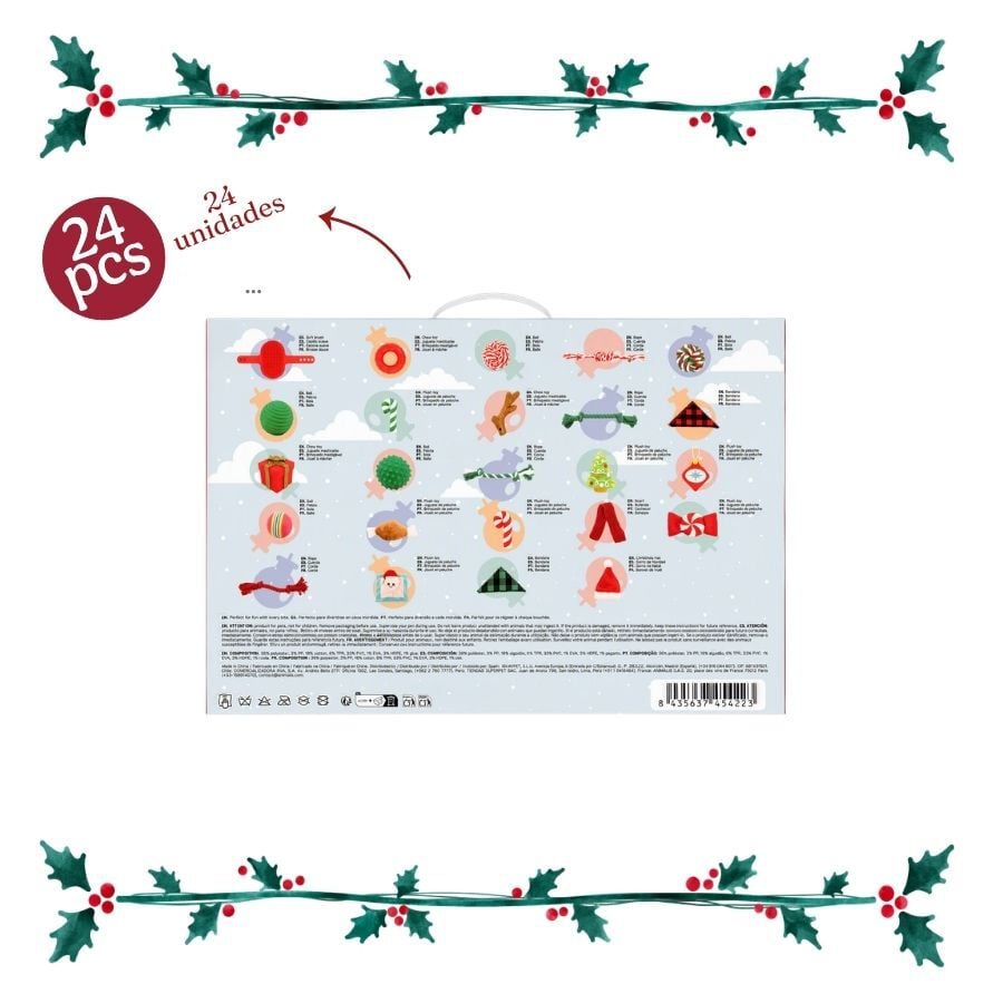 Wonder Christmas Calendario Adviento Juguete para perros, , large indicador imagen numero 4
