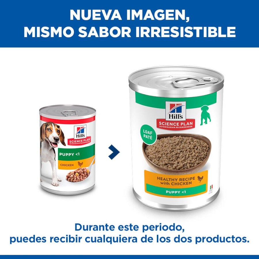 370 g Hill's Science Plan Puppy pollo lata para perros, , large indicador imagen numero 3