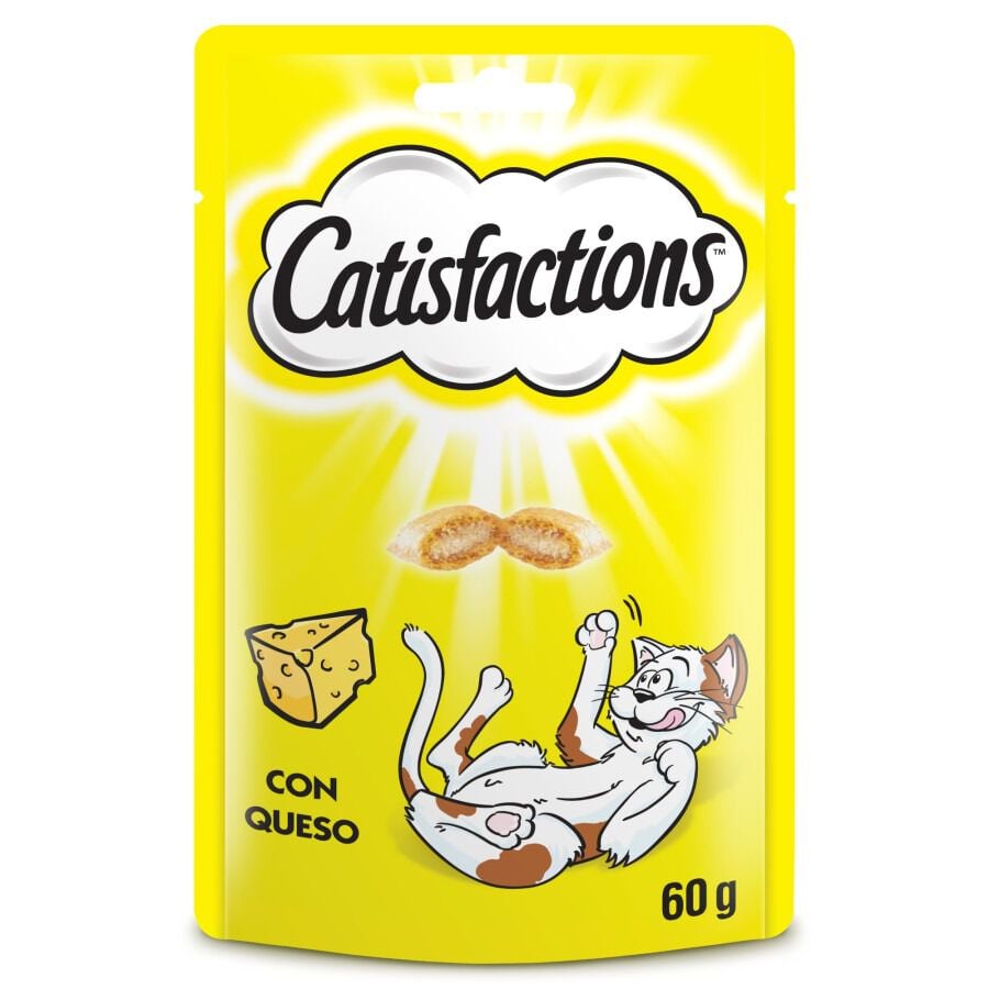 60 g Catisfactions Premios de Queso para Gatos, , large indicador imagen numero 1