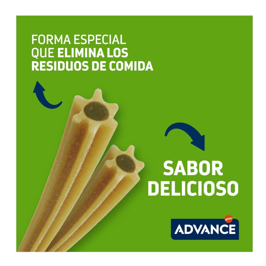 28 barritas Advance Dental Care Stick Medium y Maxi snack para perros, , large indicador imagen numero 5