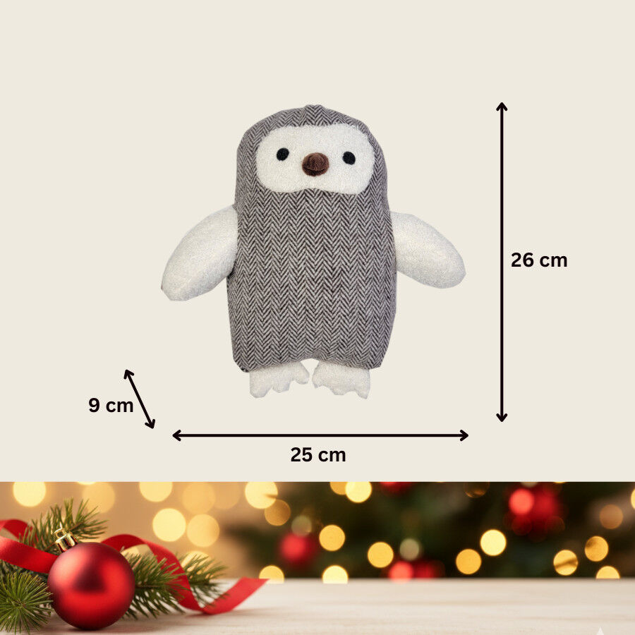 Wonder Christmas Peluche Forest Owl B&uacute;ho para perros, , large Imagen numero 4