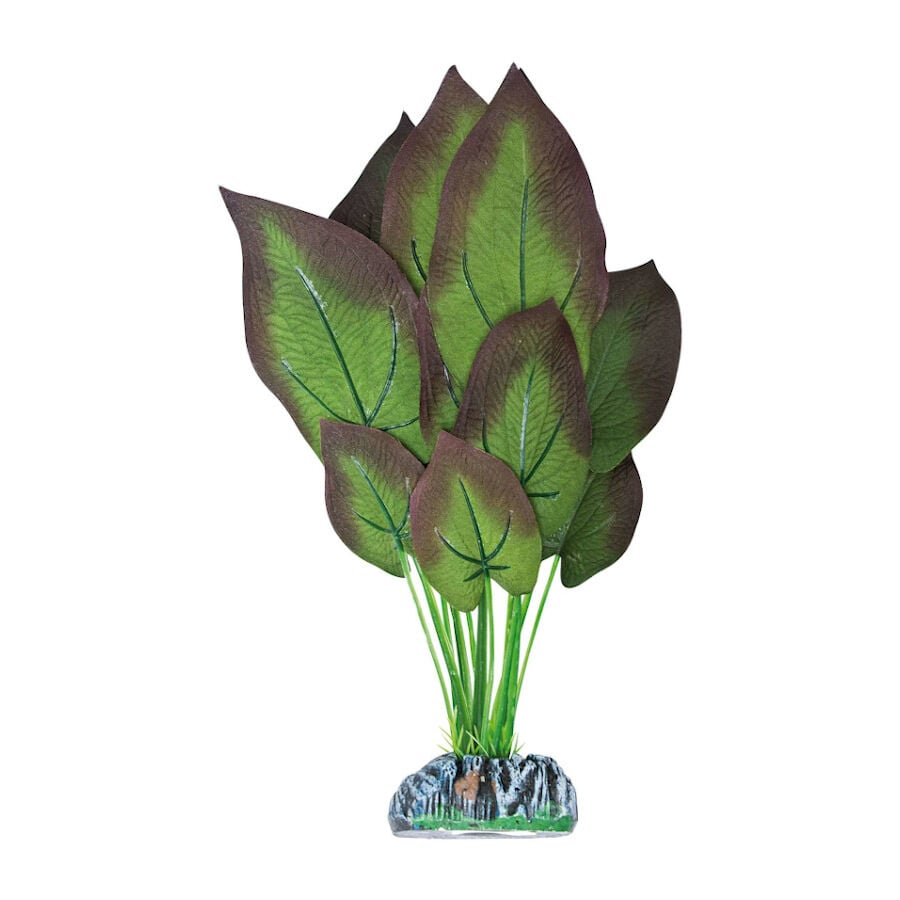 ICA Ninfa Bronceada Planta Artificial de Seda para acuarios, , large Imagen numero 1