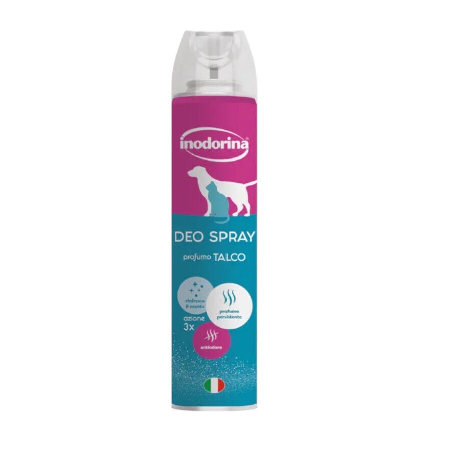 Inodorina Talco Spray Desodorante para perros