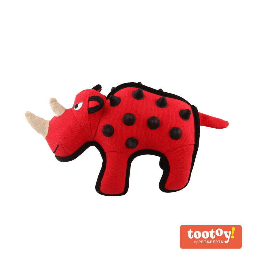 Tootoy! Comfort Resistant Dino Toy peluche para perros