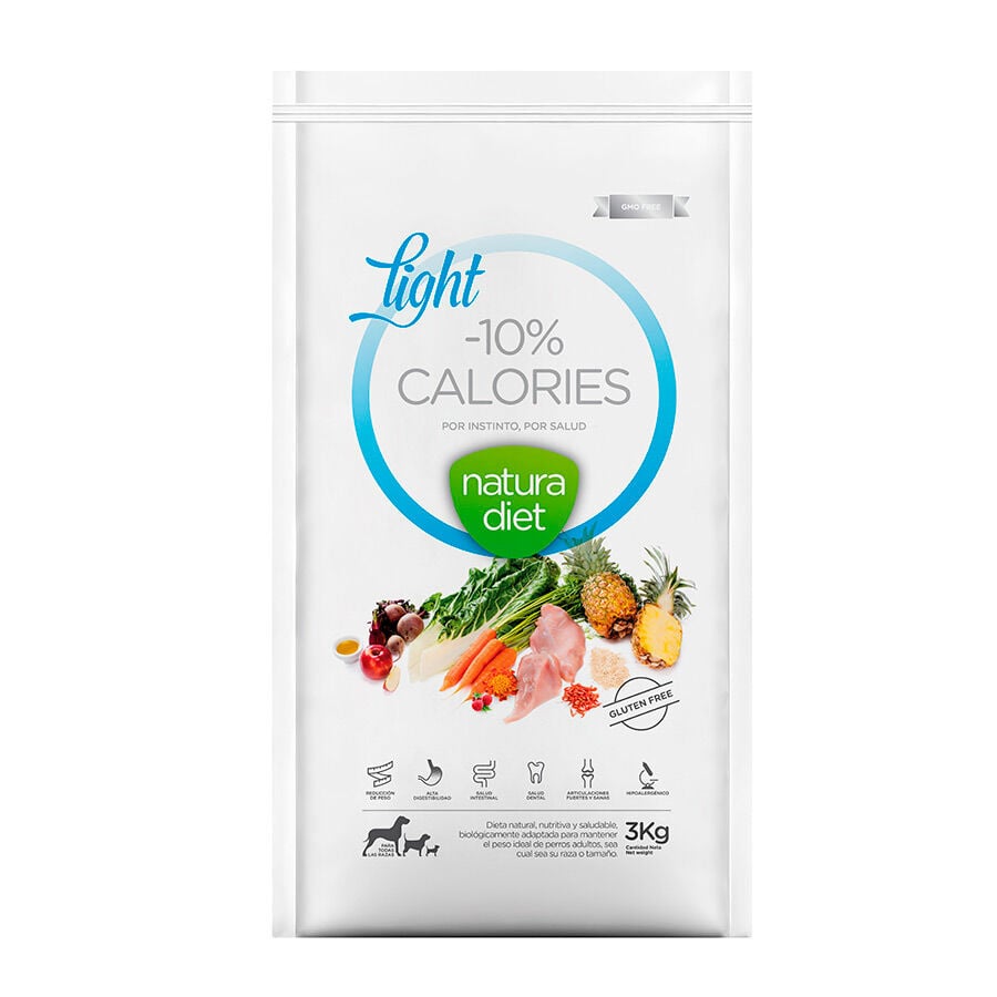 12 kg Natura DietAdult Light pienso para perros, , large Imagen numero 1