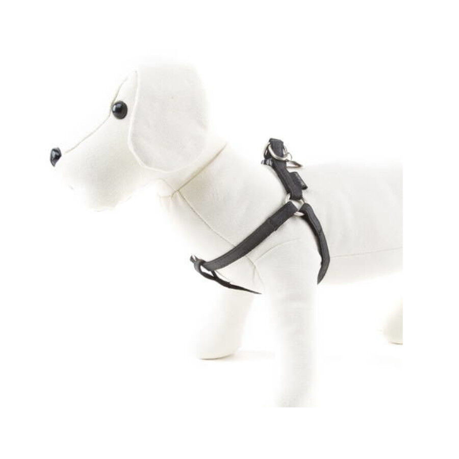 MacLeather Classic arn&eacute;s negro para perros