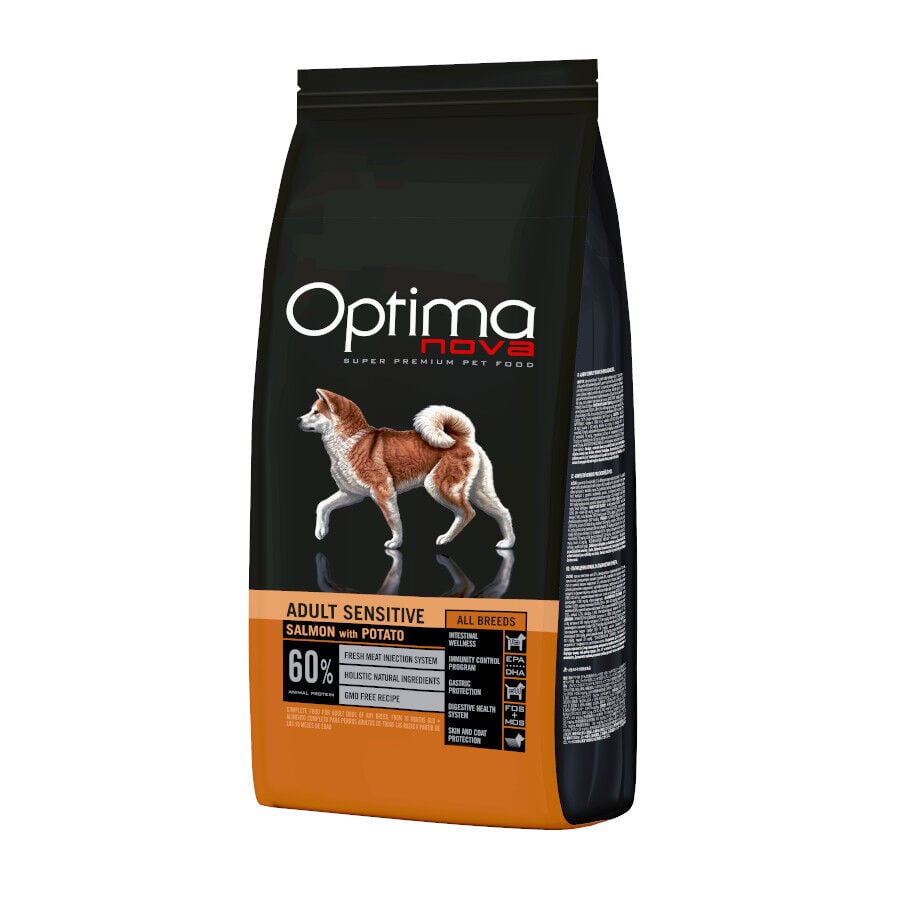 Optima Nova Adult Sensitive Salm&oacute;n pienso para perros
