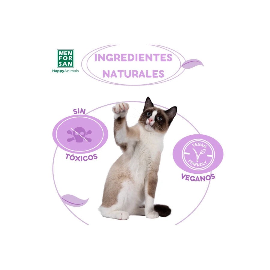 Menforsan Champ&uacute; en espuma anti-insectos para gatos, , large indicador imagen numero 5