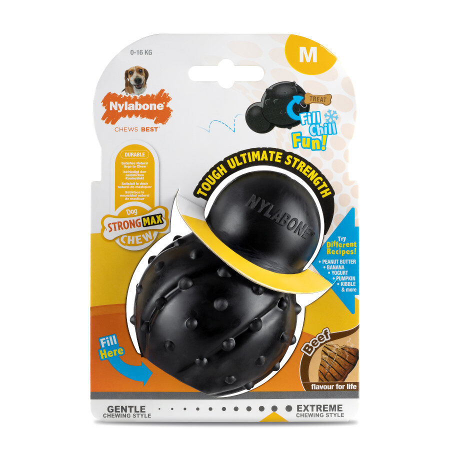 Nylabone Mordedor Irrompible  con sabor a Carne para perros, , large Imagen numero 3