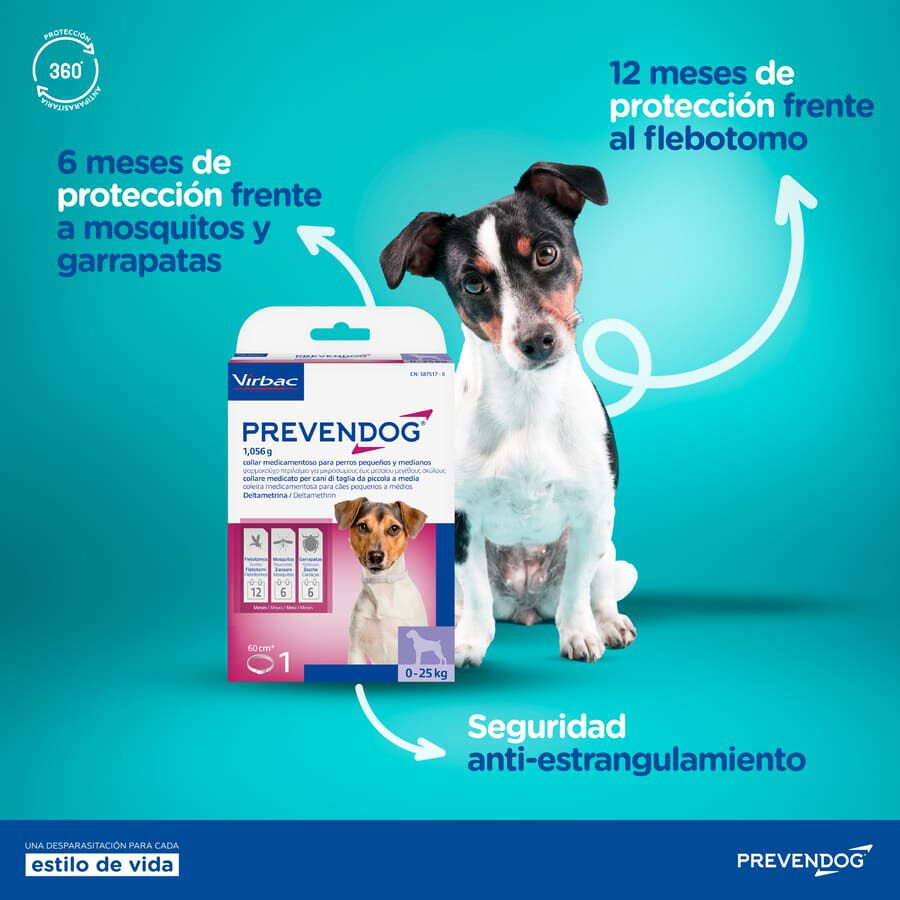 Virbac Prevendog Collar Antiparasitario para perros, , large indicador imagen numero 4