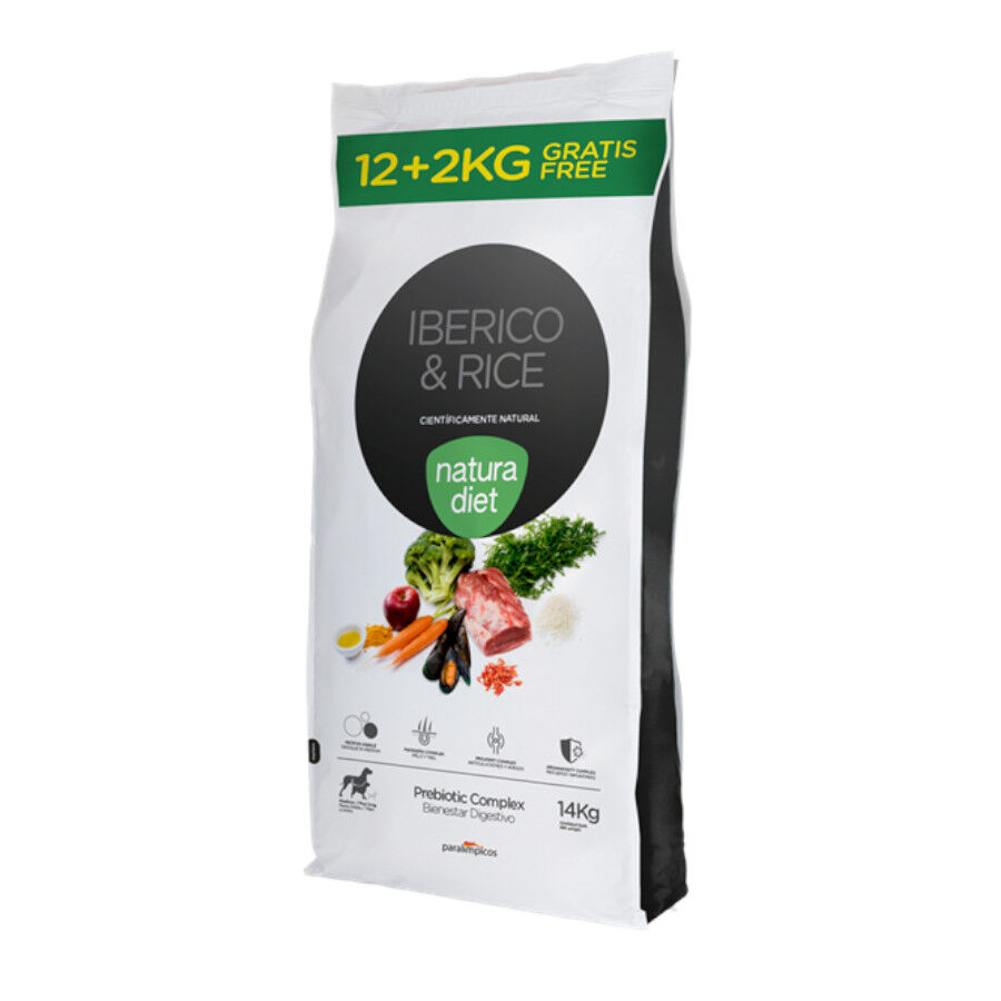 Natura Diet Ib&eacute;rico y Arroz pienso para perros