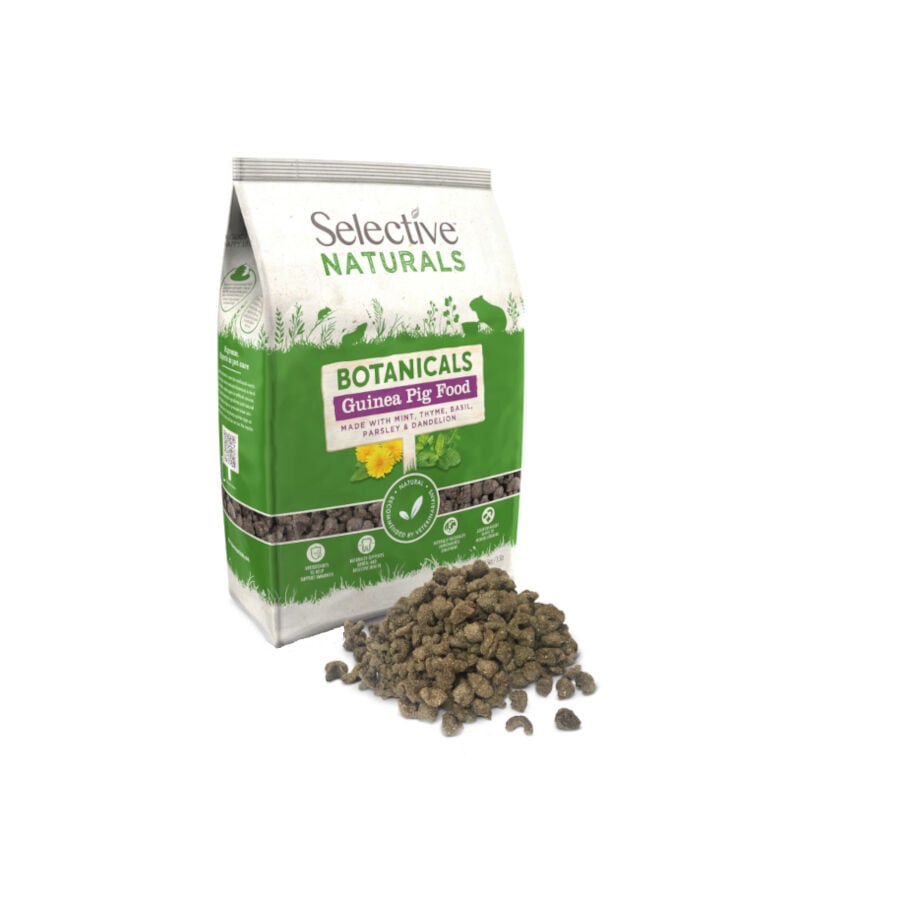 Supreme Selective Natural Botanicals alimento para cobayas