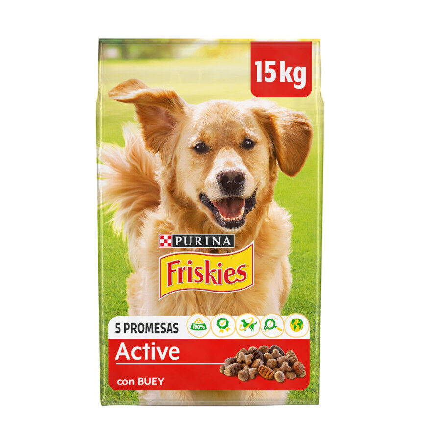 15 kg Friskies Active Pienso para perros, , large indicador imagen numero 2