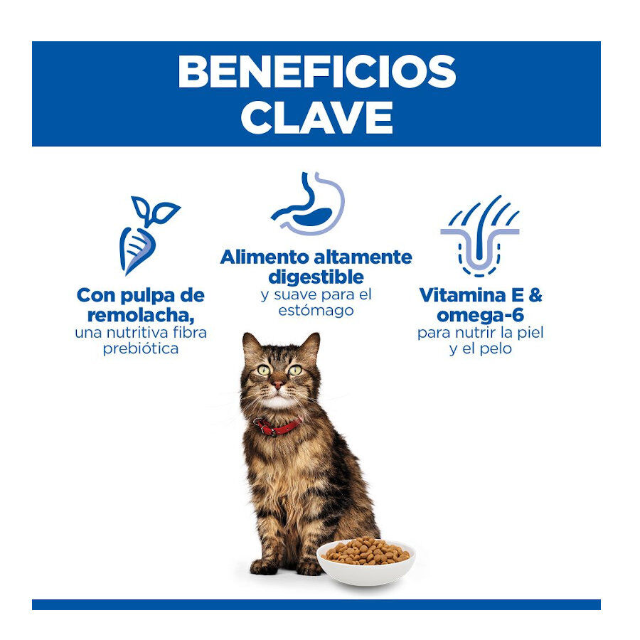 1.5 kg Hill's Adult Science Plan Sensitive Stomach Pollo pienso para gatos, , large indicador imagen numero 3