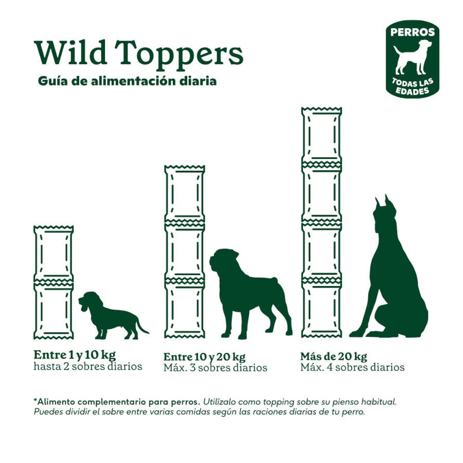 85 g Wild Balance Toppers Salm&oacute;n salsa para perros, , large indicador imagen numero 5