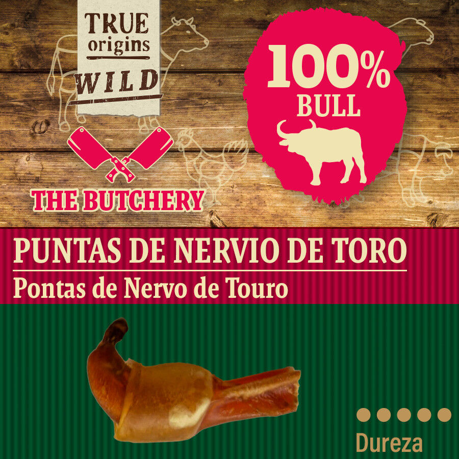 500 g True Origins Wild Puntas Nervio Toro Snack para perros, , large Imagen numero 4