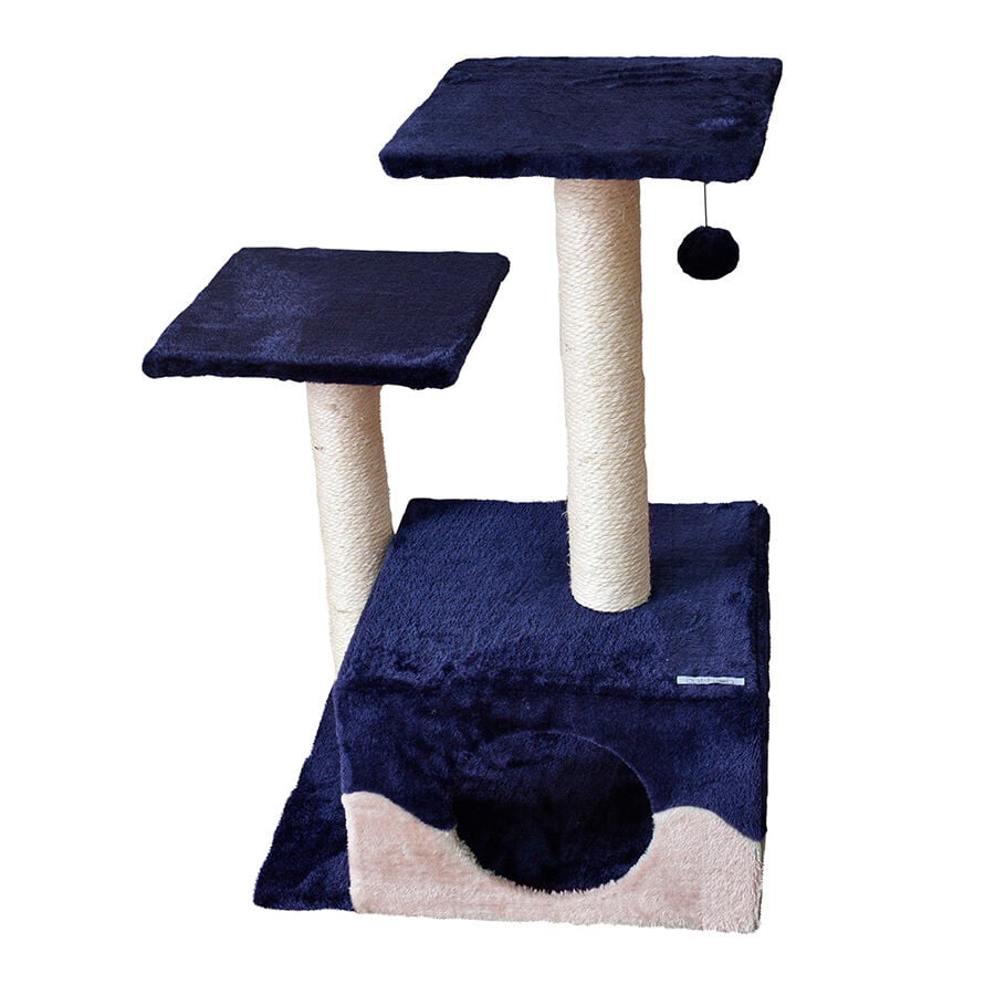 Catshion Wilma azul poste rascador para gatos, , large Imagen numero 1