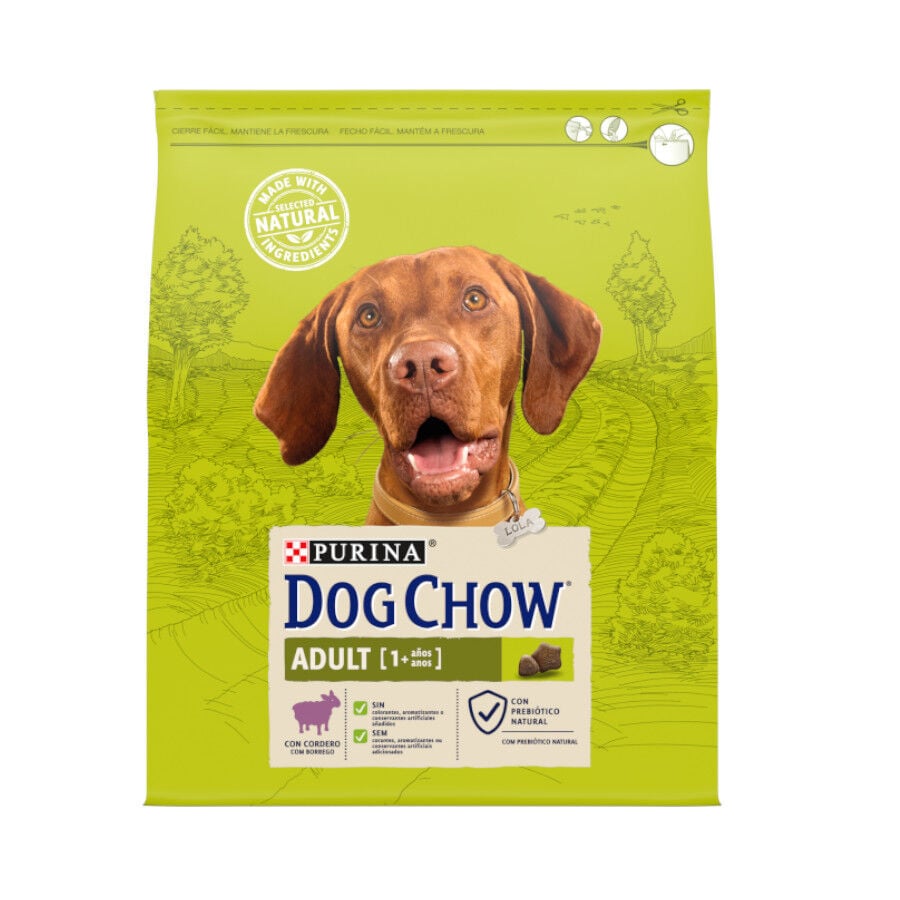 14 kg Dog Chow Adult Cordero pienso para perros, , large Imagen numero 1