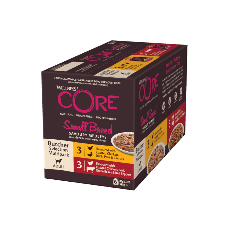 Wellness Core Small Butcher Selection tarrina para perros
