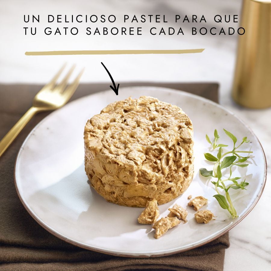 96 latas x 85 g Gourmet Gold Tartelette Varios Sabores lata para gatos, , large indicador imagen numero 2