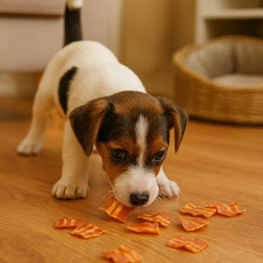 80 g Wonder Christmas Snack de Bacon Navide&ntilde;o para perros, , large indicador imagen numero 2