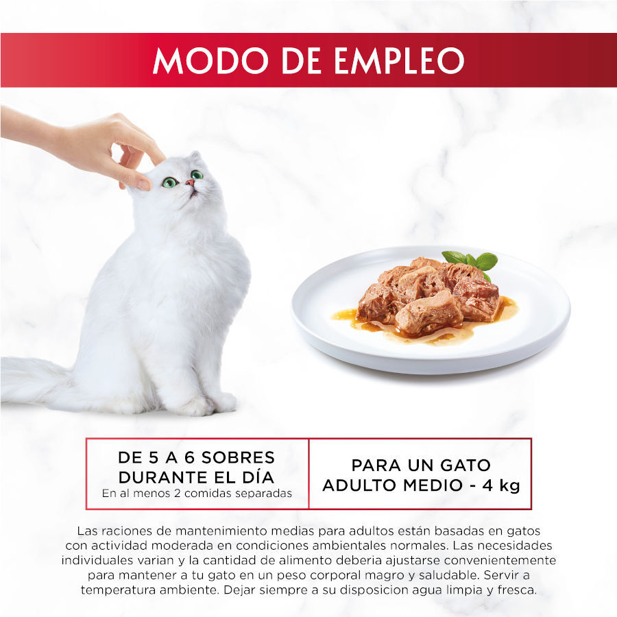 6 sobres x 50 g Gourmet Mon Petit Selecci&oacute;n Aves en salsa sobre para gatos, , large Imagen numero 8