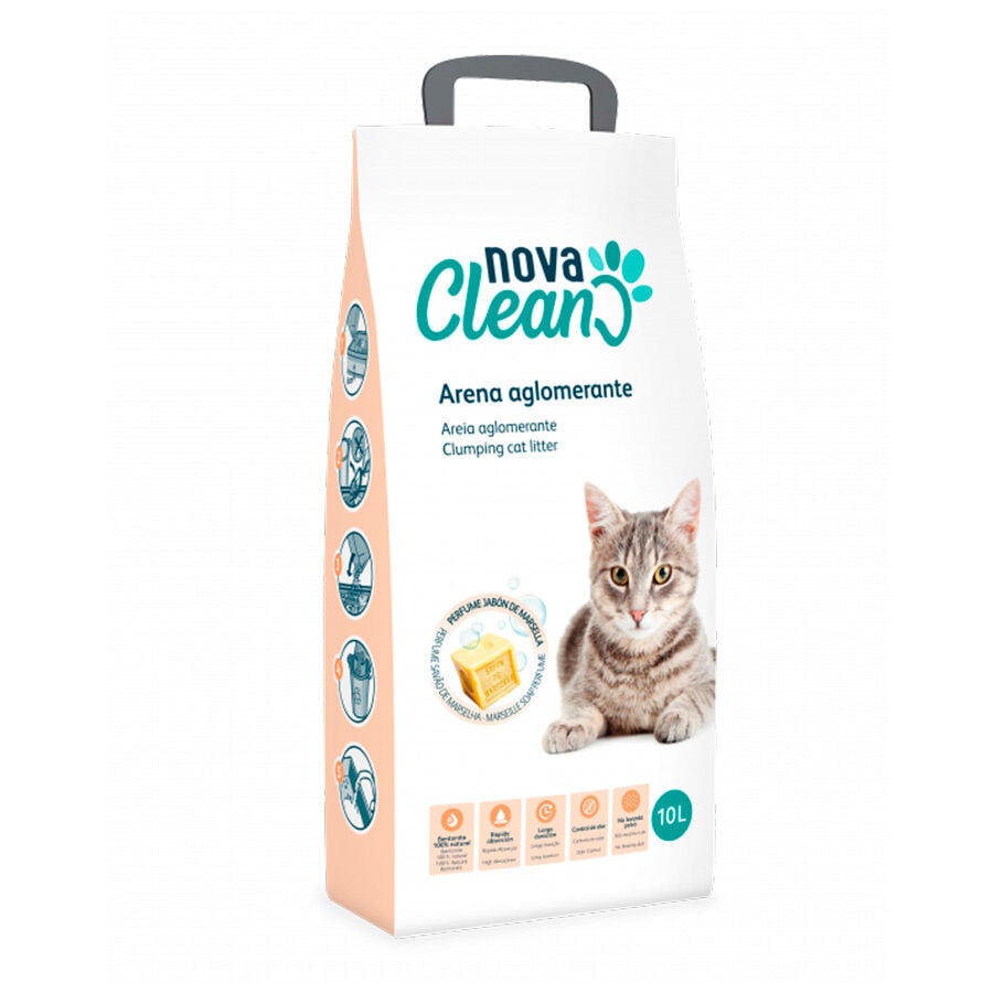 16 L Nova Clean Marsella Arena Aglomerante para gatos, , large indicador imagen numero 1