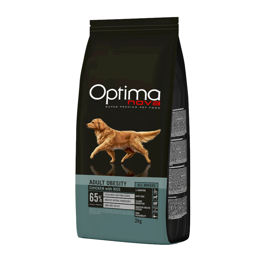 Optima Nova Adult Obesity Pollo pienso para perros