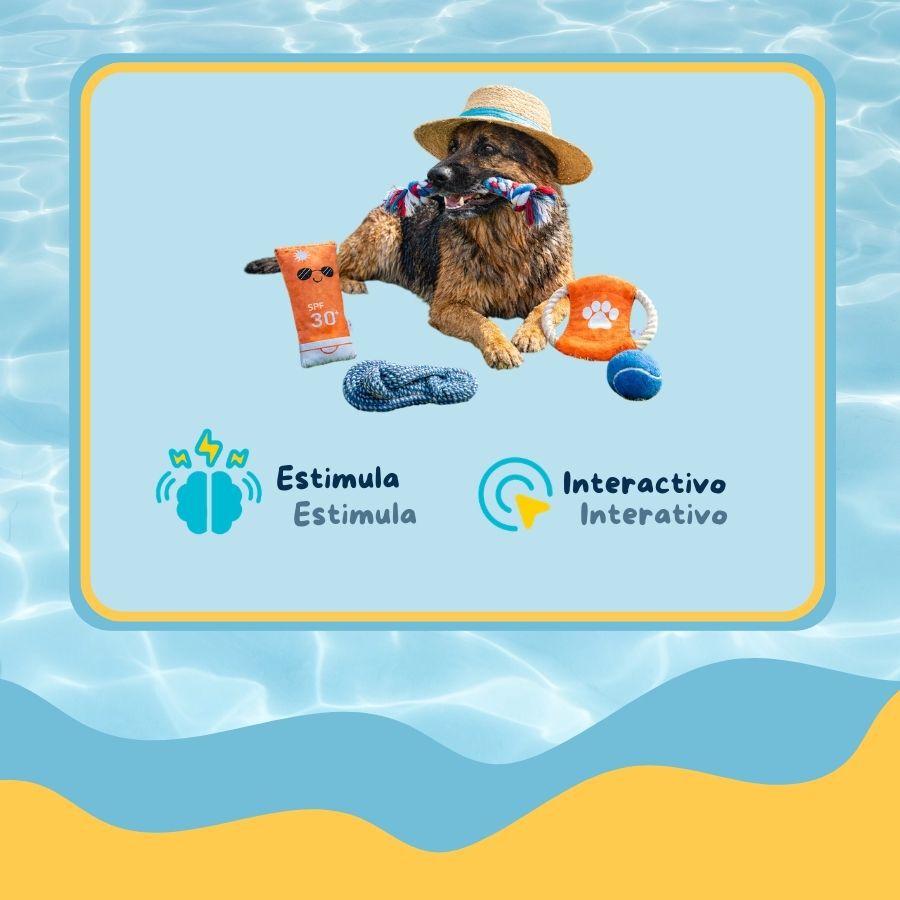 Summer Vibes The Beach Club Set Juguetes para perros, , large indicador imagen numero 4