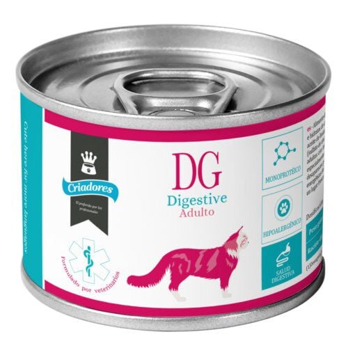 Criadores Dietetic Digestive comida h&uacute;meda gatos Imagen numero 1