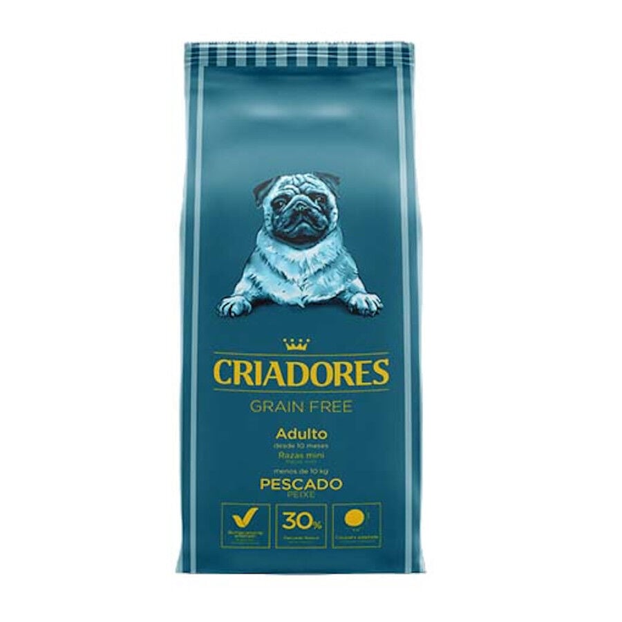 Criadores pienso grain free razas mini para perros Imagen numero 1