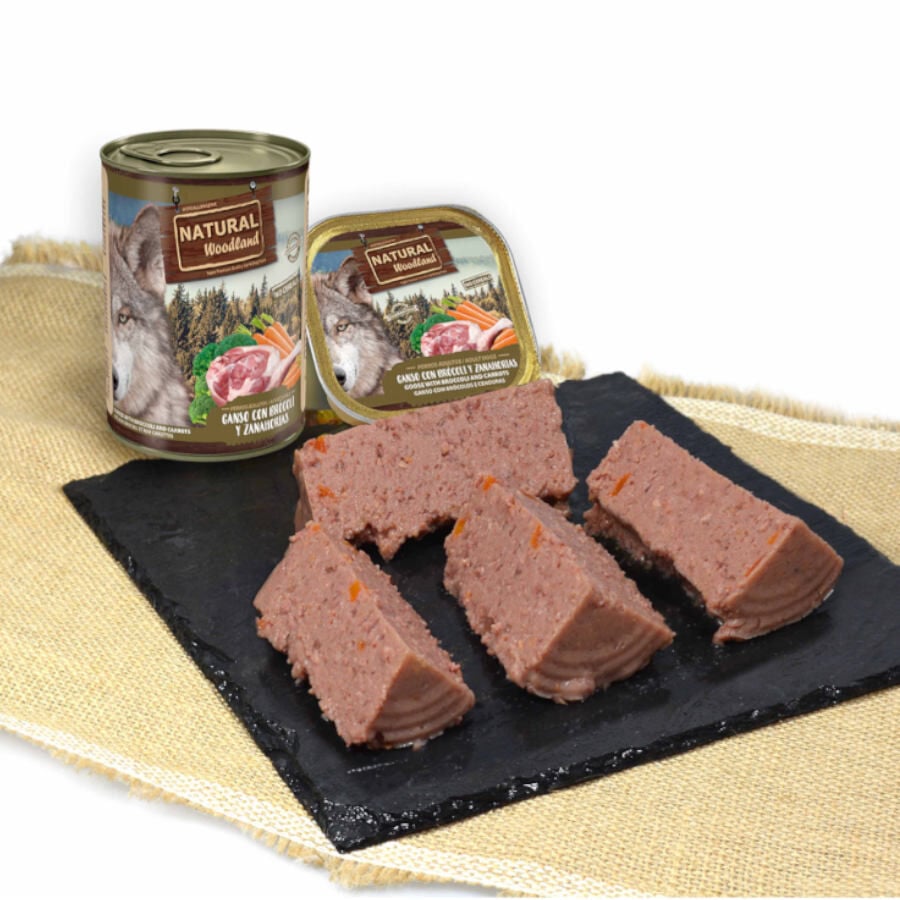 400 g Natural Greatness Ganso con Brocoli y Zanahoria lata para perros, , large Imagen numero 3