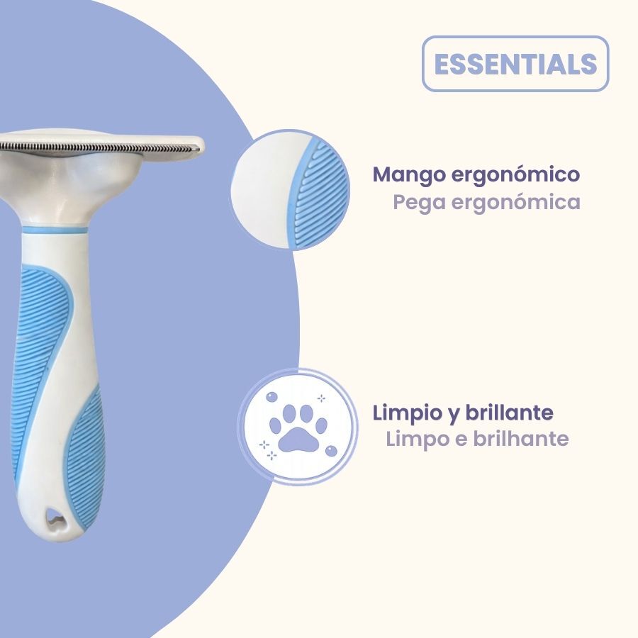 Bloob Cepillo Deslanador Subpelo para perros, , large indicador imagen numero 7