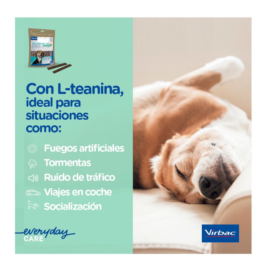 15 barritas Virbac L&aacute;minas Veggiedent Zen S para perros, , large indicador imagen numero 6