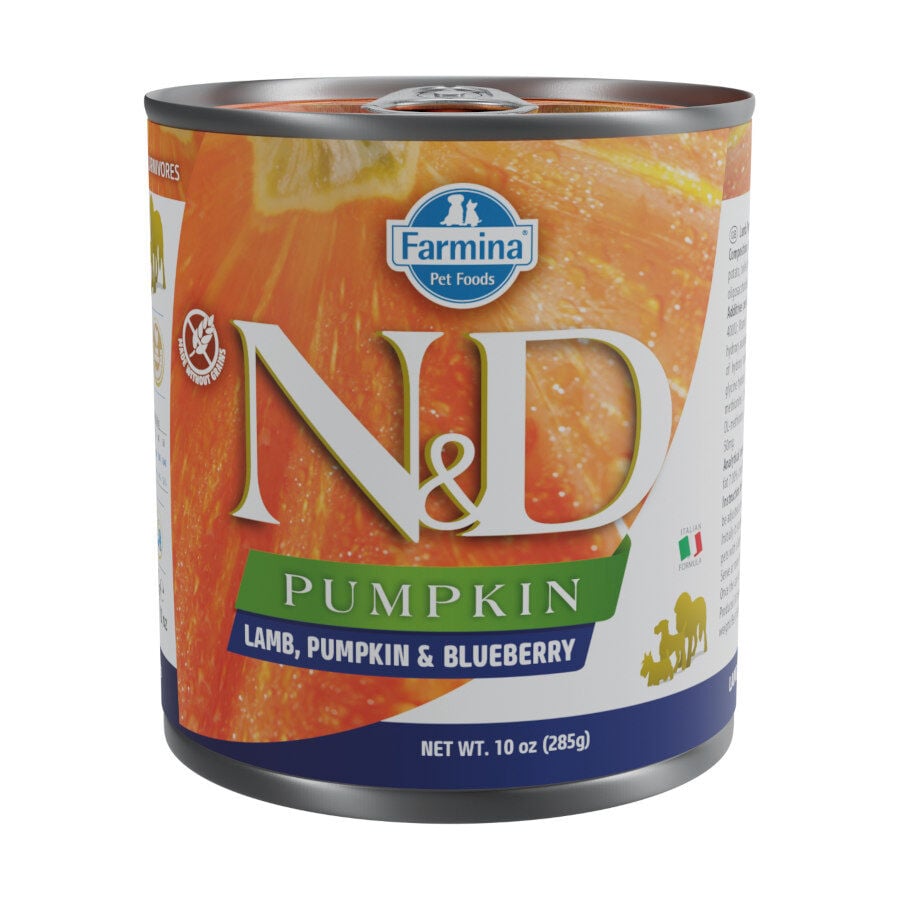285 g Farmina N&D Pollo, Cordero, Calabaza y Ar&aacute;ndanos lata para perros, , large Imagen numero 1