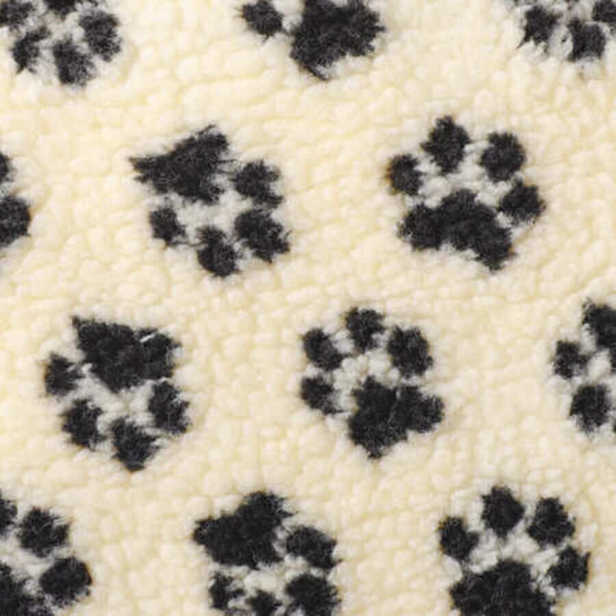 Leeby Manta de Lana con Estampado de Huellas para perros, , large indicador imagen numero 6