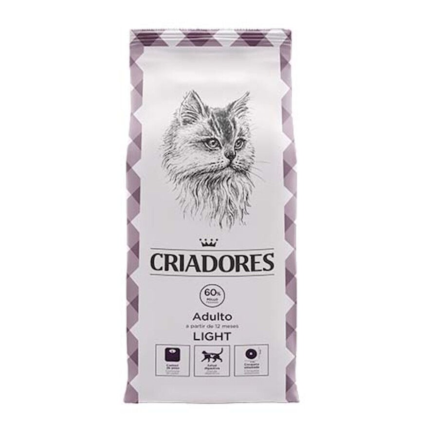Criadores Light pienso para gatos con pollo Imagen numero 1