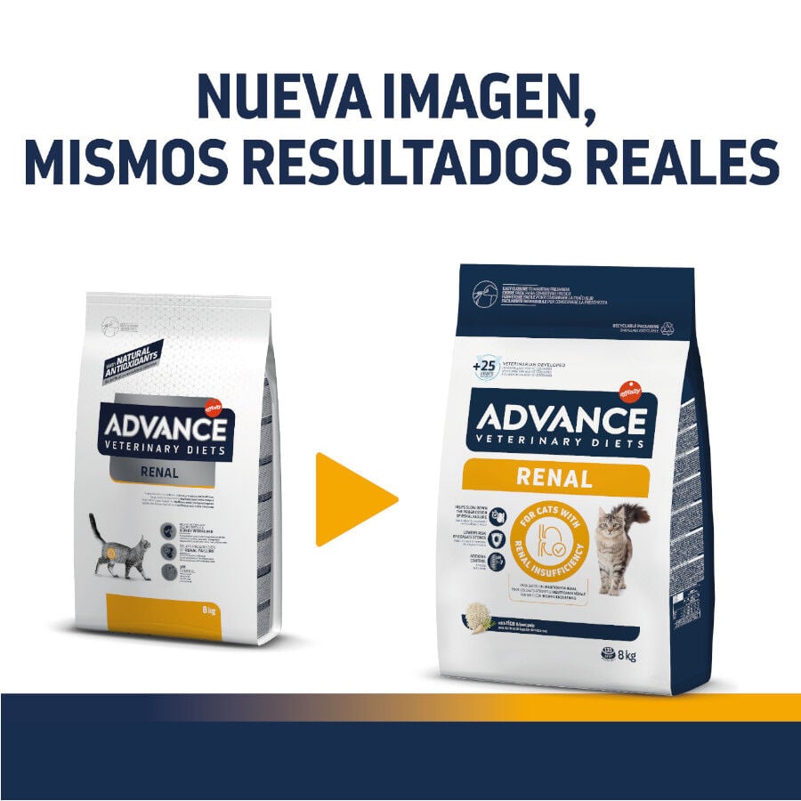8 kg Advance Veterinary Diets Renal pienso para gatos, , large indicador imagen numero 2