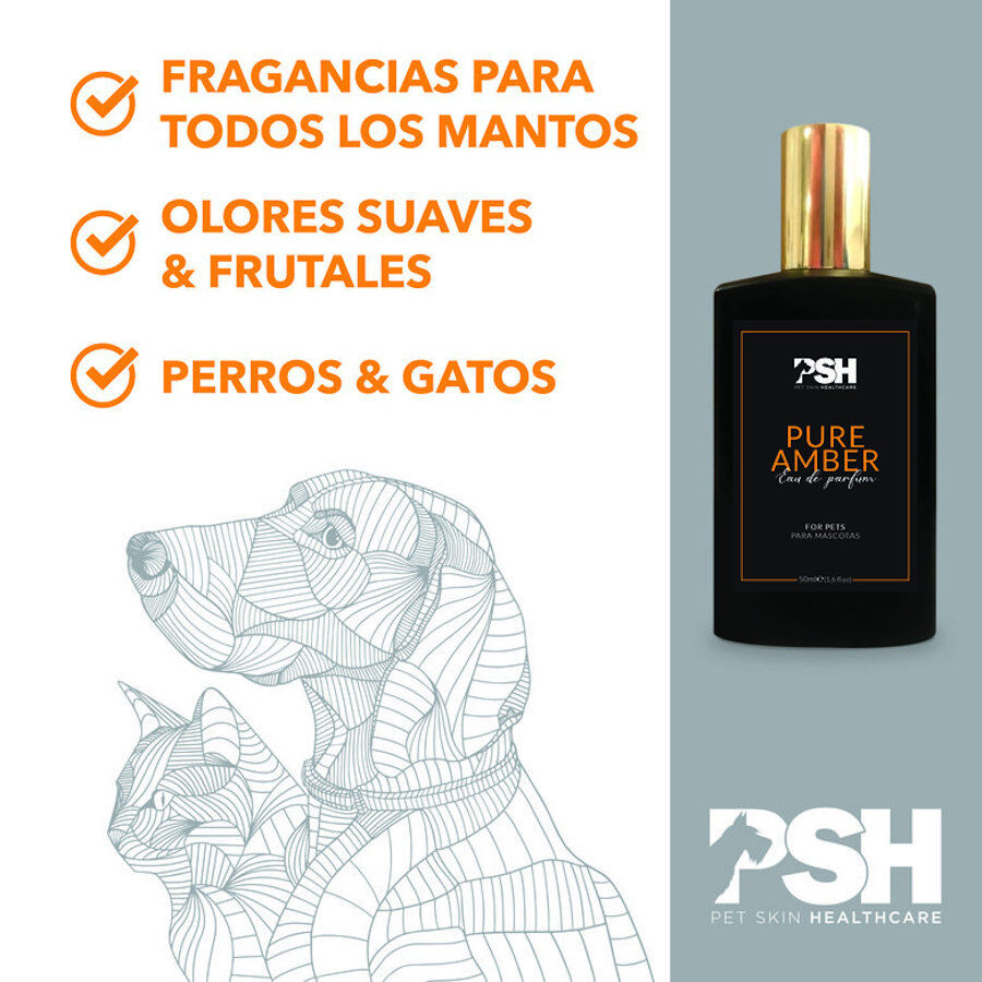 PSH Pure Amber Perfume para perros y gatos, , large indicador imagen numero 4